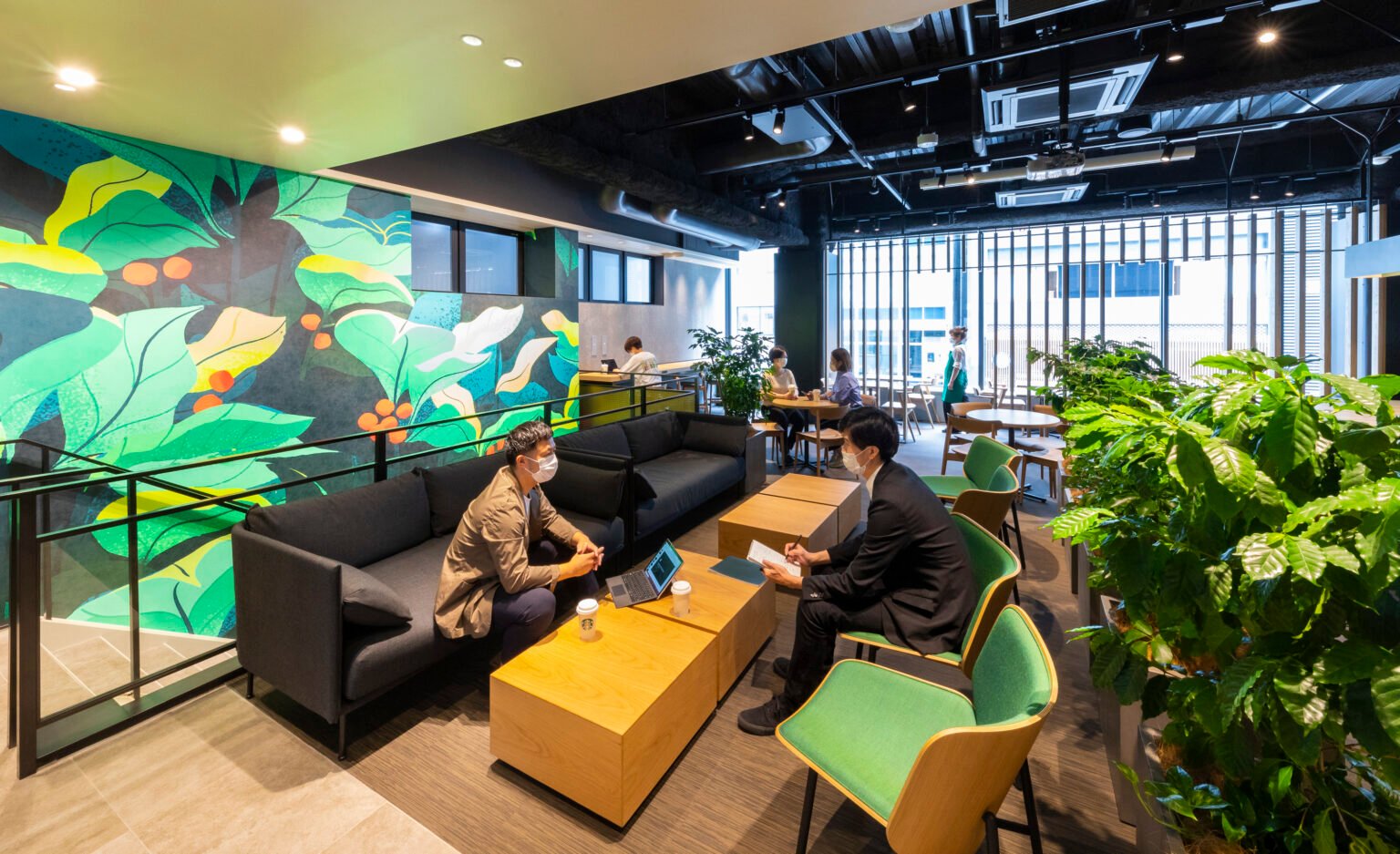 Starbucks Tokyo Reimagines Productivity: A Café Built for Focus and Collaboration